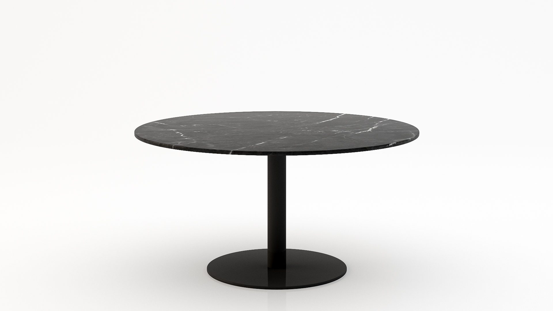 Ronde marmeren eettafel Tubo - Negresco - 170cm