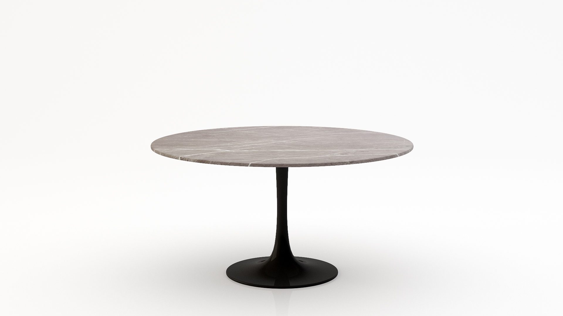 Ronde marmeren eettafel Tulip - Pietra Grey - 170cm