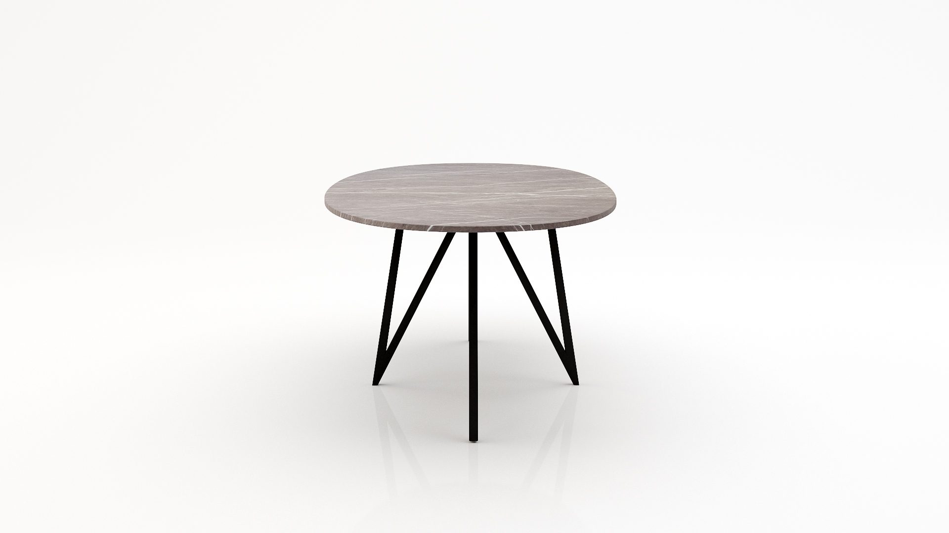 Ovale marmeren eettafel Polipetti - Pietra Grey - Afbeelding 3