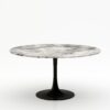 Ronde marmeren eettafel Tulip - Arabescato Orobico Grigio - 170cm