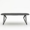 Deens ovale marmeren eettafel Pipistrello - Negresco - 260x120cm