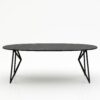 Ovale marmeren eettafel Pipistrello - Negresco - 260x130cm