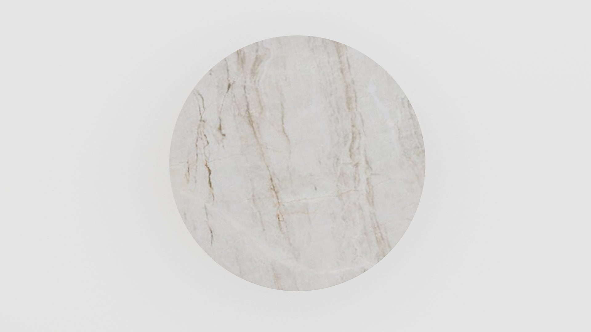 Ronde marmeren eettafel Pipistrello Tondo - Taj Mahal Quartzite - Afbeelding 3