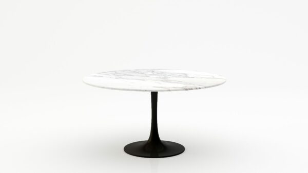 Ronde marmeren eettafel Tulip - Arabescato Carrara - 170cm