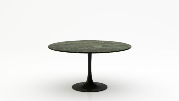 Ronde marmeren eettafel Tulip - Verde Guatemala - 170cm